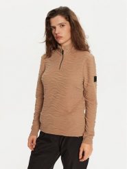 Dare2B Bluza techniczna Glamourize II DWA735 Beżowy Regular Fit. Brązowe bluzy damskie DARE2B, bez wzorów, z syntetyku, sportowe, bez ramiączek, bez kaptura. Za 229.99 zł.
