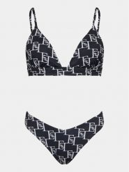 Elisabetta Franchi Bikini CS-56N-41E2-V240 Czarny. Czarne bikini Elisabetta Franchi, bez wzorów, z syntetyku. Za 849.99 zł.