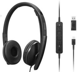 Słuchawki Lenovo Headphones/Headset Wired (4XD1M39029). Słuchawki nauszne Lenovo. Za 259.99 zł.
