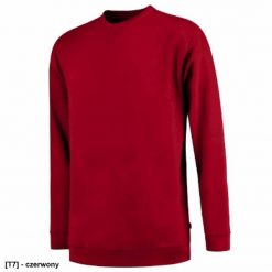 TRICORP Sweater Washable 60 C - ADLER - Sweater Washable 60 C - Bluza unisex, 280 g/m, 70 % bawełna, 30 % poliester czerwony M. Czerwone bluzy męskie TRICORP, m, bez wzorów, z bawełny, bez ramiączek, bez kaptura. Za 106.91 zł.