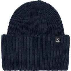HAGLOFS Czapka Top Out Beanie tarn blue. Żółte czapki damskie Haglöfs, na zimę, bez wzorów, z elastanu. Za 193.05 zł.