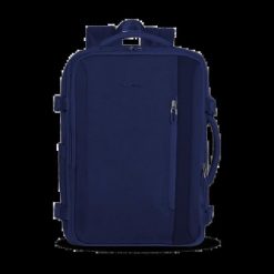 WINGS Plecak wielofunkcyjny SKYLARK poszerzany BLUE. Niebieskie plecaki męskie Wings, bez wzorów, z materiału. Za 249.90 zł.