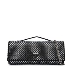 Torebka Guess. Czarne torebki do ręki damskie Guess, z aplikacjami, bez dodatków. Za 659.99 zł.