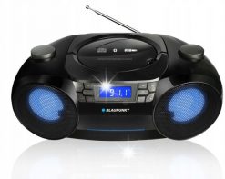 Radioodtwarzacz Blaupunkt Przenośny radioodtwarzacz BOOMBOX FM CD BLAUPUNKT BB31LED. Radia Blaupunkt. Za 811.80 zł.