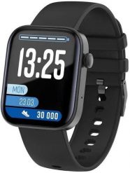 Zegarek inteligentny LAMAX BCool2 Plus Czarny IP67 1,8“ Android/iOS 260mAh BT5.1. Czarne zegarki smartwatch Lamax, bez wzorów. Za 215.87 zł.