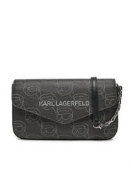 KARL LAGERFELD Torebka A1W32045 Czarny. Czarne torebki do ręki damskie KARL LAGERFELD, bez wzorów, ze skóry, bez dodatków. Za 509.99 zł.