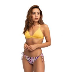 Dół od stroju kąpielowego Billabong Sol Searcher Tie Side Tanga. Czerwone bikini Billabong, bez wzorów. Za 62.99 zł.