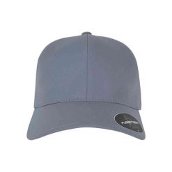 Czapka Z Daszkiem Delta Plain. Czerwone czapki damskie FLEXFIT, bez wzorów, z dżerseju. Za 110.99 zł.
