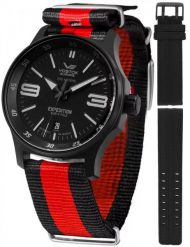 Zegarek męski Vostok Europe YN55-592C556N czarny. Czarne zegarki męskie Vostok Europe, bez wzorów. Za 2,494.77 zł.