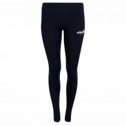 LEGGINSY DAMSKIE DŁUGIE ELLESSE KOLOR CZARNY. Czarne legginsy damskie Ellesse, bez wzorów, z bawełny. Za 95.20 zł.