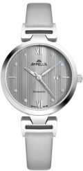 Zegarek damski Appella L50001.5G87DQ szary. Szare zegarki damskie Appella. Za 1,490.00 zł.