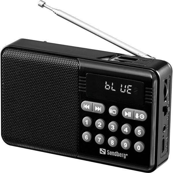 Radio Sandberg Speaker Radio FM+BT Recharge. Radia Sandberg. Za 60.73 zł.