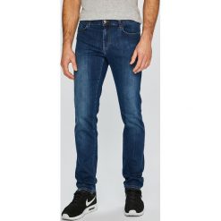 Trussardi Jeans - Jeansy. Niebieskie jeansy męskie TRUSSARDI JEANS, z bawełny. W wyprzedaży za 299.90 zł.