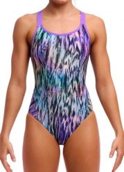 Strój kąpielowy Funkita Fly Dye - Eclipse. Brązowe stroje kąpielowe damskie Funkita, s, bez wzorów, z elastanu. Za 249.00 zł.