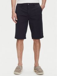 Baldessarini Szorty materiałowe B1 16939.2402 Granatowy Slim Fit. Niebieskie szorty męskie Baldessarini, bez wzorów, z bawełny. Za 309.99 zł.