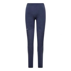 Damskie legginsy Salewa Zerbu Medium Warm AMR. Niebieskie legginsy damskie Salewa, m, bez wzorów, z elastanu, na fitness i siłownię. Za 445.22 zł.