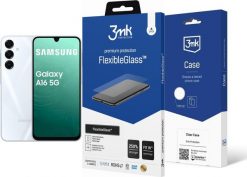 Smartfon Samsung Galaxy A16 5G 4/128GB Szary (SM-A166BZADEUE) + FlexibleGlass + Etui Clear Case. Szare smartfony SAMSUNG. Za 727.00 zł.