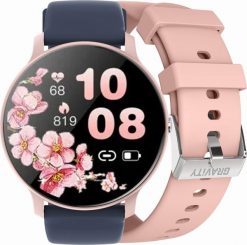 Smartwatch Gravity Zegarek SMARTWATCH - GT1-7 PRO PK/PK/BU. Zegarki smartwatch Gravity, bez wzorów. Za 120.24 zł.