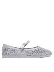 Melissa Baleriny Harper 37108 Srebrny. Szare balerinki damskie Melissa, bez wzorów, z tworzywa sztucznego, bez obcasa, bez zapięcia. Za 269.99 zł.