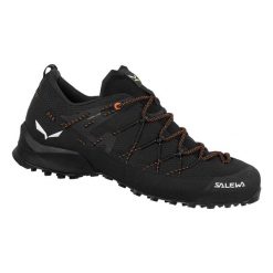 Buty Podejściowe Męskie Salewa Wildfire 2. Czarne buty zimowe męskie Salewa, bez wzorów, z gumy, bez obcasa, bez zapięcia. Za 749.99 zł.