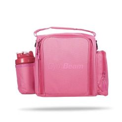 Torba na jedzenie z pojemnikami 10.2 L różowa FIT Prep. Czerwone torby sportowe męskie GYMBEAM, bez wzorów, z poliesteru. Za 170.90 zł.
