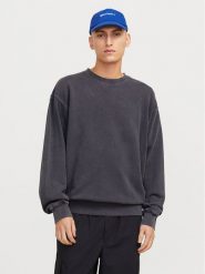 Jack & Jones Bluza Charge 12268273 Szary Loose Fit. Szare bluzy męskie Jack & Jones, m, bez wzorów, z bawełny, bez ramiączek, bez kaptura. Za 109.99 zł.