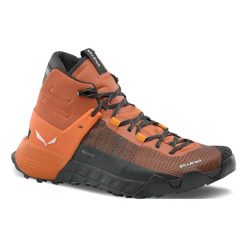 Buty trekkingowe Salewa Wildfire NXT Mid GTX. Szare trekkingi męskie Salewa, z gore-texu, bez zapięcia. Za 843.00 zł.