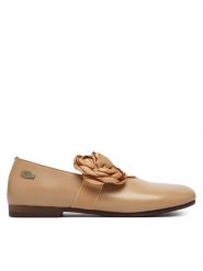 Laura Vita Baleriny Florineo 01 Beżowy. Brązowe balerinki damskie Laura Vita, bez wzorów, ze skóry, bez obcasa, bez zapięcia. Za 449.99 zł.