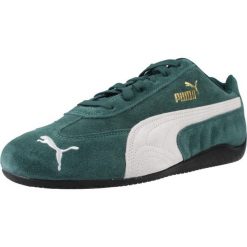 Buty PUMA YELLOW SPEEDCAT OG Zielony. Zielone buty zimowe męskie Puma, bez wzorów, ze skóry, bez obcasa, bez zapięcia. Za 397.99 zł.