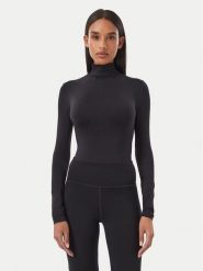 Guess Body V6BP04 K6317 Czarny Slim Fit. Czarne body Guess, z aplikacjami, z syntetyku. Za 264.99 zł.