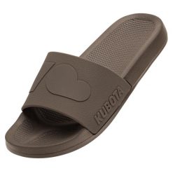 Kubota Klapki Basenowe Basic Plain Cloud. Brązowe klapki damskie Kubota, bez wzorów, sportowe, bez obcasa, bez zapięcia. Za 99.99 zł.