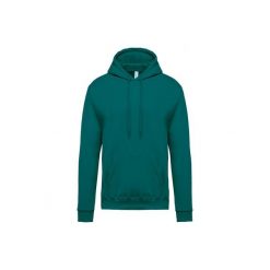 Bluza z kapturem Kariban. Zielone bluzy męskie KARIBAN, m, bez wzorów, z kapturem. Za 146.50 zł.