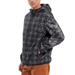 Kurtka MUNICH WINDBRAKER FLASH Czarny. Czarne kurtki męskie munich, bez wzorów, z tkaniny, bez kaptura. Za 292.99 zł.