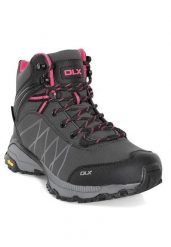 Dlx Arlington Ii - Damskie buty turystyczne Dlx Charcoal. Czerwone obuwie trekkingowe damskie Trespass, z materiału, bez zapięcia. Za 521.74 zł.
