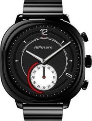 Smartwatch HiFuture AIX Czarny (AIX Black). Czarne zegarki smartwatch HiFuture, bez wzorów. Za 391.24 zł.