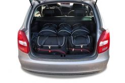 Torby Do Bagażnika Skoda Fabia Kombi 2007-2014 5Szt Kjust. Czarne torby podróżne damskie KJUST, bez wzorów, z kauczuku. Za 1,415.00 zł.