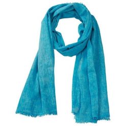 Szal z bawełny James & Nicholson Gipsy Spray Turquoise 180 x 80 cm. Niebieskie szaliki męskie ZAOSU, bez wzorów, z bawełny. Za 120.99 zł.