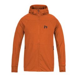 Bluza z kapturem Hannah Ethan. Brązowe bluzy męskie Hannah, l, bez wzorów, z kapturem, trekkingowe. Za 291.49 zł.