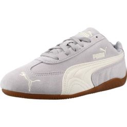 Buty PUMA YELLOW SPEEDCAT OG Szary. Szare obuwie trekkingowe damskie Puma, ze skóry, bez zapięcia. Za 424.99 zł.
