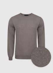 PAKO LORENTE – Brązowy sweter męski z wełny merino. Brązowe swetry męskie Pako Lorente, na zimę, m, bez wzorów, z wełny, bez kołnierzyka, bez ramiączek. Za 239.99 zł.