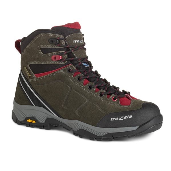Buty trekkingowe męskie Trezeta DRIFT WP. Brązowe trekkingi męskie Trezeta, bez zapięcia. Za 517.50 zł.