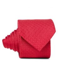 Andrew James Krawat wykonany z jedwabiu Mężczyźni Jedwab czerwony, ONE SIZE. Czerwone krawaty i muchy Andrew James, bez wzorów, z jedwabiu, eleganckie. Za 89.95 zł.