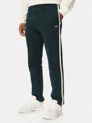 Lacoste Spodnie dresowe XH8615 Zielony Regular Fit. Zielone spodnie sportowe męskie Lacoste, m, bez wzorów, z bawełny. Za 769.99 zł.