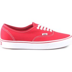 Vans ComfyCush Authentic Tenisówki Czerwony. Czerwone trampki męskie Vans, bez wzorów, z materiału, bez zapięcia. Za 292.95 zł.