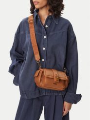 MEXX Torebka CEO-Mexx-M-001-10 Brązowy jasny. Brązowe listonoszki damskie Mexx, bez wzorów, ze skóry, bez dodatków. Za 199.99 zł.