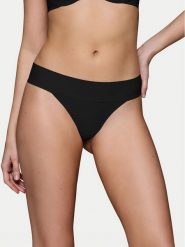 Triumph Stringi Make-Up Illusion 10218386 Czarny. Czarne majtki damskie Triumph, z syntetyku. Za 69.99 zł.