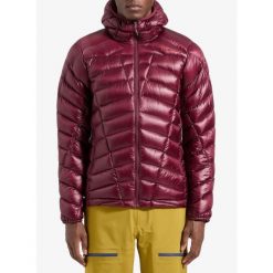 Kurtka puchowa La Sportiva Lumina 200 Down Jacket. Czerwone kurtki męskie La Sportiva, bez wzorów, z puchu, sportowe, bez kaptura. Za 1,473.99 zł.