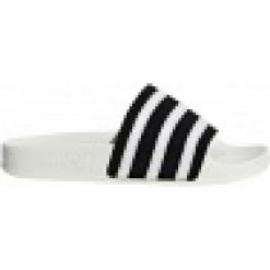 Klapki adidas Originals Adilette Slides BD7592. Białe klapki męskie Adidas, bez wzorów, z gumy, bez zapięcia. W wyprzedaży za 249.00 zł.
