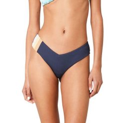 Dół od stroju kąpielowego Rip Curl Block Party Hi Leg Skimpy. Niebieskie bikini RIPCURL, s, bez wzorów. Za 119.99 zł.