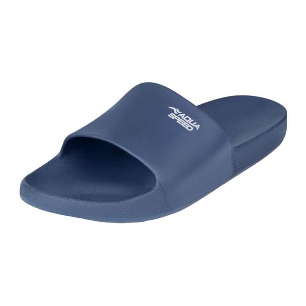Klapki AQUA-SPEED Ohio granatowe 44 EU. Niebieskie klapki damskie Aqua-Speed, bez wzorów, sportowe, bez obcasa, bez zapięcia. Za 49.99 zł.